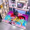 Cute cartoon theme Sailor Moon Tsukino Usagi cartoon rug Multifunctional household anti-slip decorative door mat, outdoor floor mat, and carpet Y6