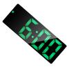 Electronic Clock LED Display Digital Mirror Alarm Clocks Battery PlugIn DualUse 0712