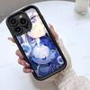 Genshin Impact Фурина Для iPhone 17 15 13 12 11 14 Pro Max X XR XS 16 Plus Ударопрочный Конфетный Задний Чехол