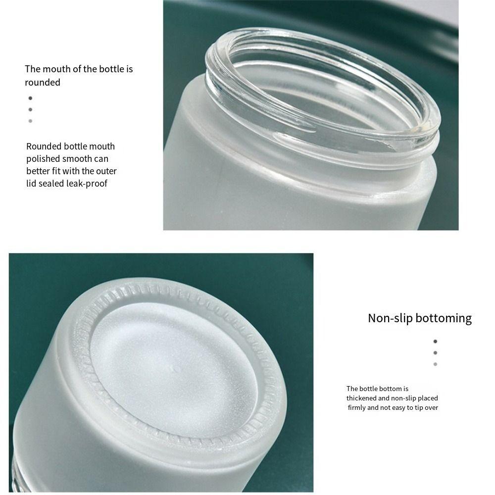 Cans Glass Cream Box Cosmetic Container Makeup Jar Lotion Vials Cosmetic Jars Face Cream Bottles