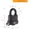 Yale - Cadenas extérieur en acier laminé Y220B - 51 mm - Résistant aux intempéries - 3 clés incluses