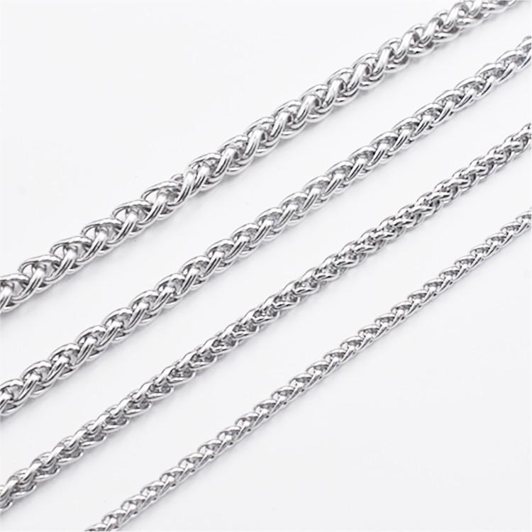 Килевая цепь из нержавеющей стали 304, корзина для цветов, для DIY, ручной работы, декоративная поясная цепь