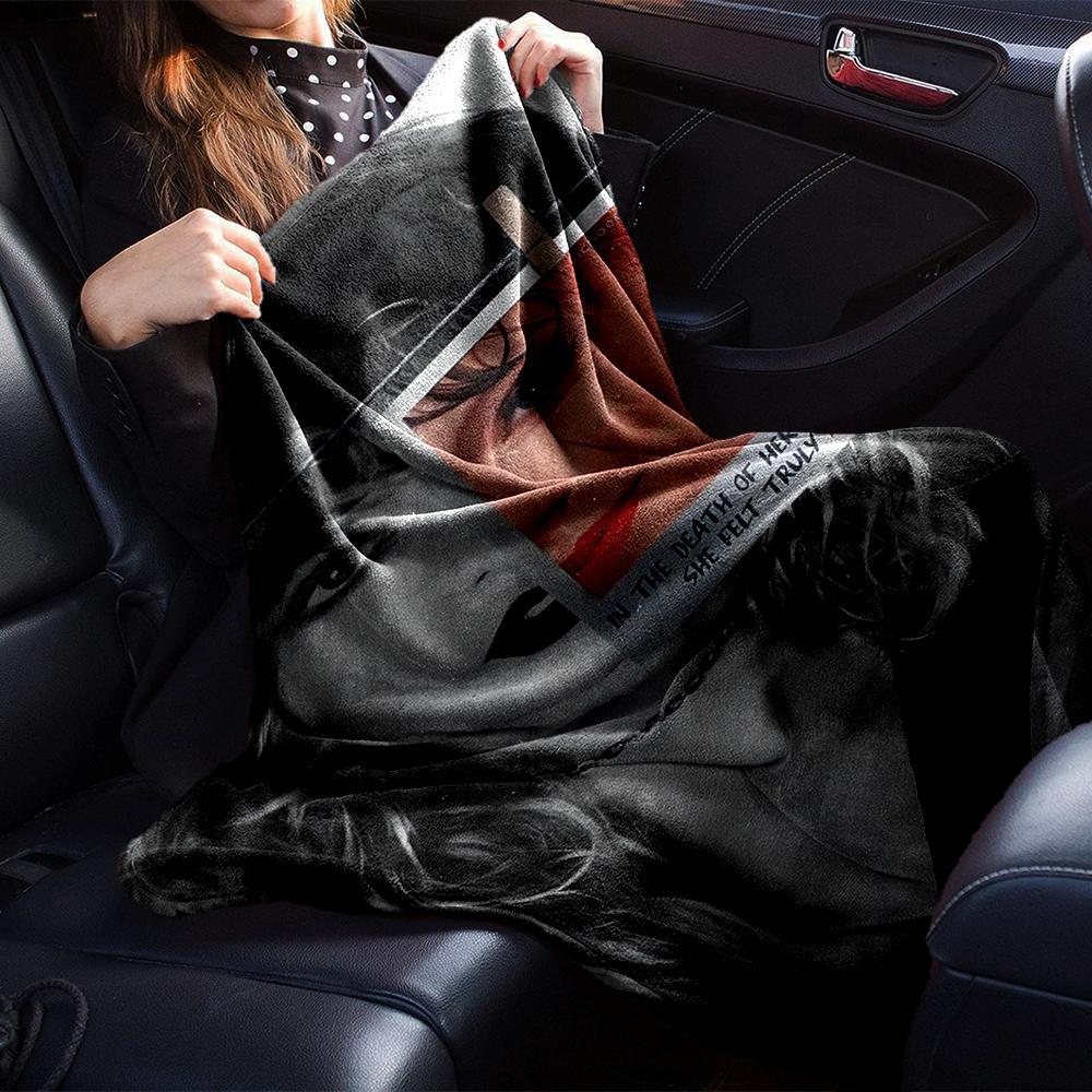 Revolution Death Blanket Soft Throw Blanket For Home Bedroom Bed Sofa Travel Office Solid Christmas Blanket