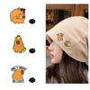 Cartoon Capybara Brooch Hat Buckle Capybara Corsage Cute Small Animal Badge  Children