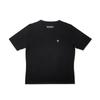 TRIMERE Logo Wappen Short Sleeve Round Knit Woman Black