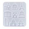 Кристальная смола силиконовая форма геометрическая в форме грибовидного облака подвеска формы для серег листинг украшение изготовление шарм DIY