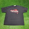 Винтажная рубашка Y2K Famous-Stars-And-Straps 2XL 25x29 Черная