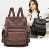 Women's Tassel Backpack Large Capacity PU Retro Backpack