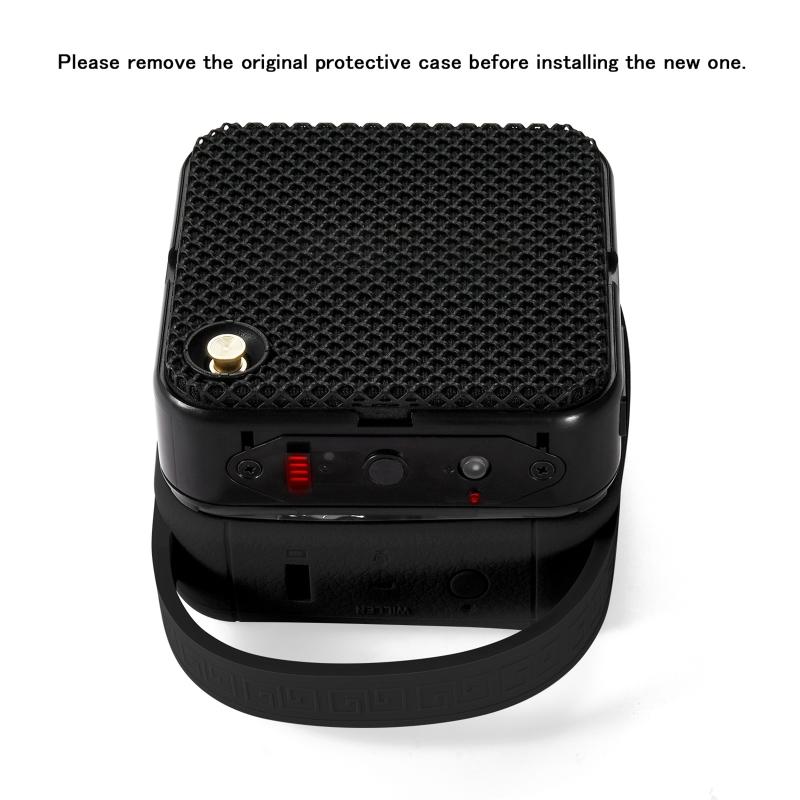 Shock-proof Silicone for Case for WILLEN Wireless Bluetooth-compatible Speaker Protective Cover Wear-resistant