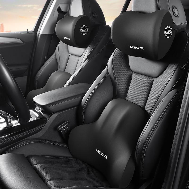 Комплект подголовников и поясничной поддержки из пеноматериала с эффектом памяти