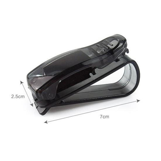 Автомобильный солнцезащитный козырек, очки, держатель для солнцезащитных очков, билет, квитанция, зажим для карты, пластиковый зажим