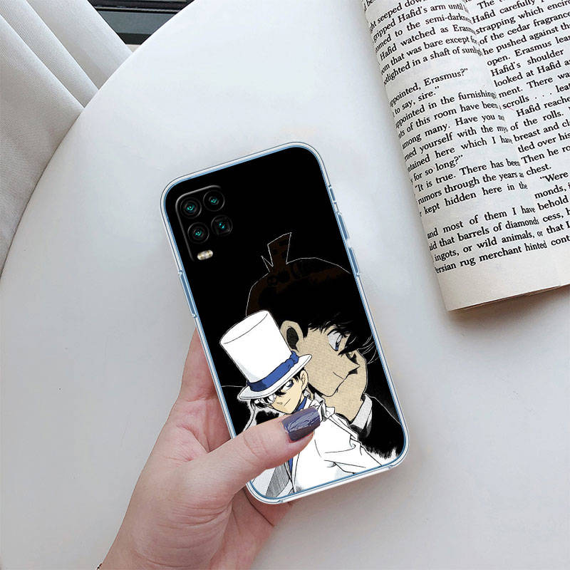 JO17 Чехол для телефона Detective Conan для Motorola E22S E7 G6 G7 G8 G9 Plus Power Play G10 G20 G04 E30 E40 E22 E20 E13 G22 G23 G Stylus Play