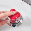 Кнопка для унитаза в ванной комнате, бесплатная простая установка, пресс для унитаза в форме сердца, ручка шкафа, украшение ко Дню святого Валентина