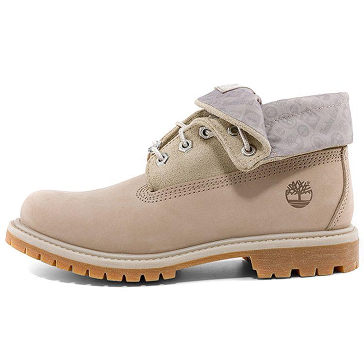 Timberland Vintage Casual Ankle Outdoor Boots Women Boots Light-Gray-Brown A44T8W