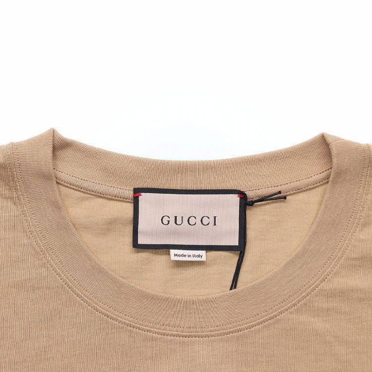 Gucci Футболка с зеркальным принтом логотипа 616036-XJDV9-2094
