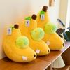 35Cm Simulation Banana Capybara Plush Doll Cloth Doll Cartoon Banana Capibara Doll Soft Cute Doll Capibara Anime Fluffty Toy