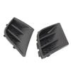 ABS Black Car Front Left Right Bumper Grill Grille Fog Light Lamp Cover Caps Replacement For Peugeot 107 2009-2012 7422A8