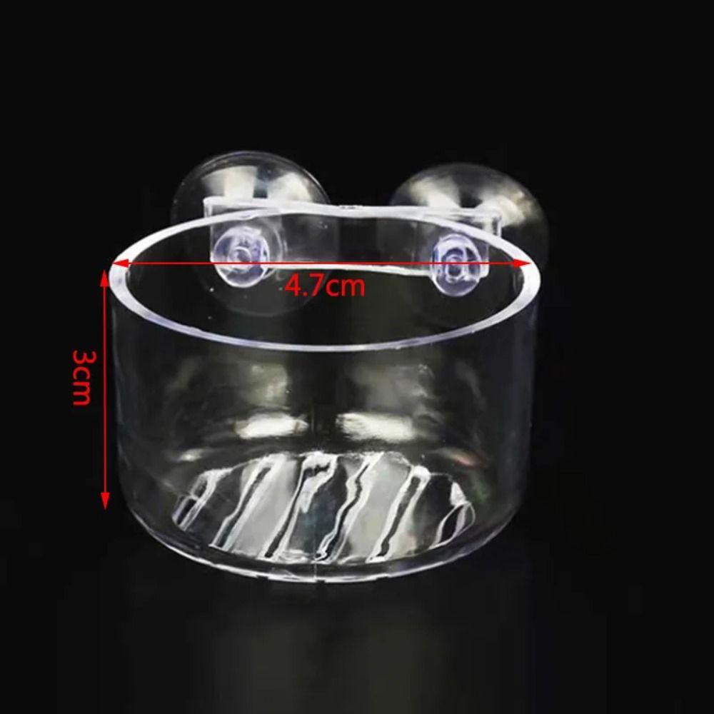 Plastic Aquarium Red Worm Feeding Tapered Hopper Basket Fish Tank Cone Accessories Conical Feeder