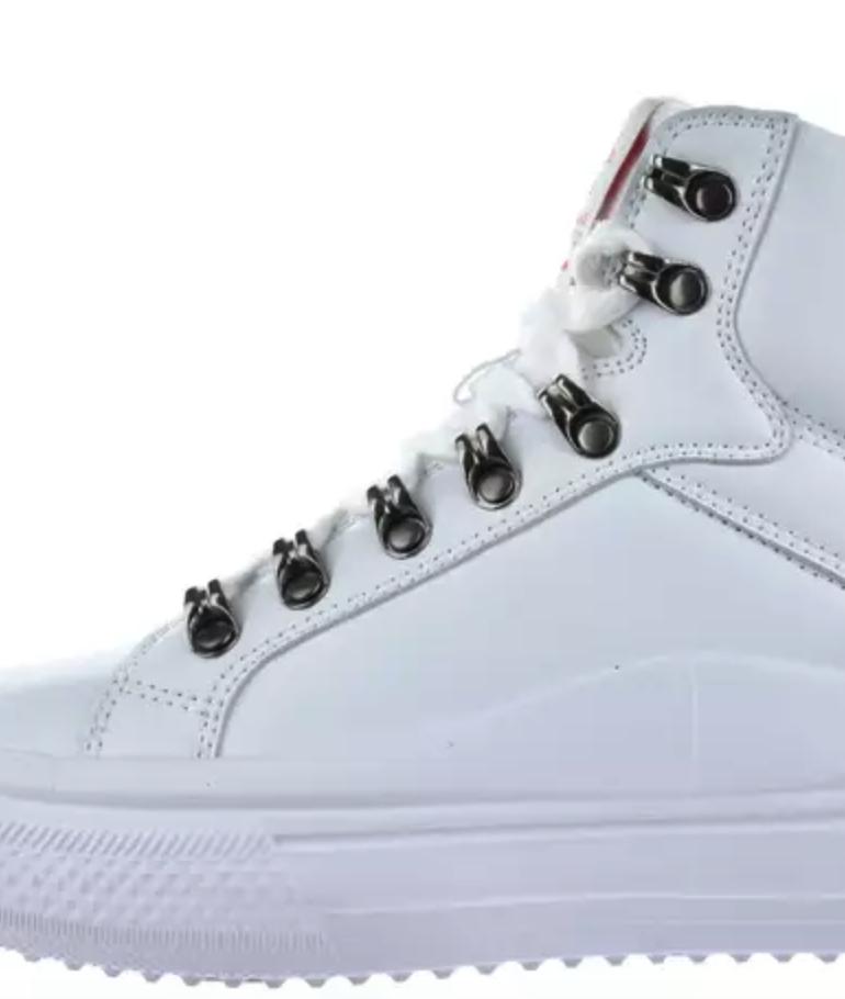 Cross jeans KK2R4028C - white women's sneakers, classic sports shoes