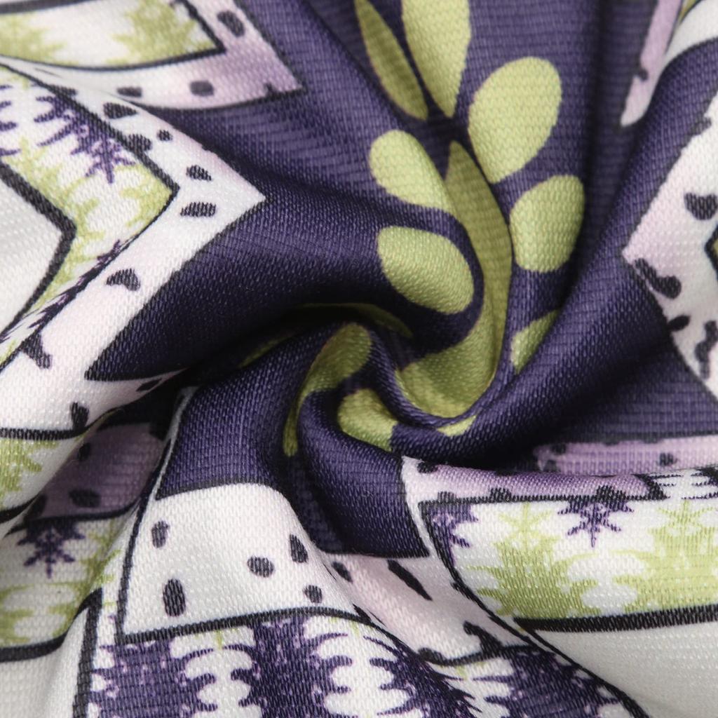 Womens Casual Geometric Horse Print Long Sleeve Drawstring Pullover Tops, Ethnic Style Hooded Sweatshirt