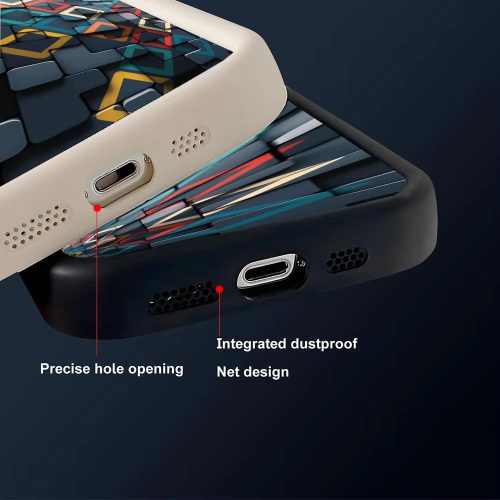 Модный чехол для телефона с узором из строительных блоков Для Samsung Galaxy S23 S24 S25 Ultra S22 S21 S20 Plus FE A15 A35 A54 A55 5G