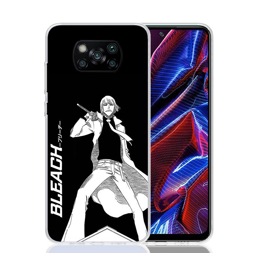 Чехол для телефона Bleach Синдзи Хирако для Xiaomi Poco X7 X6 X5 Pro F7 Ultra Redmi 15C 15 13 13C 12 12C 10 10A 10C 9 9A 9C 9T Cover Poc