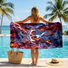 Crystal Palace Football Beach Towel Soft Microfiber Summer Towel Quick Dry Absorbent Towel for Beach Swimming Pool Travel
