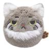 Sanei Boeki Original Plush Cat Dango Manul Cat X D6 X H7cm Animal W7.5