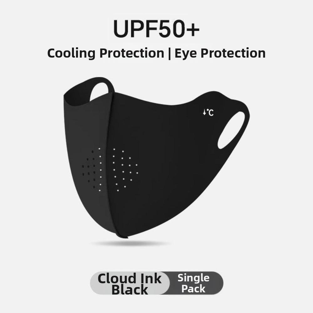 Anti-UV Sun Protection Mask Breathable Outdoor Masks Fashion Ice Silk Mask Outdoor Sports
