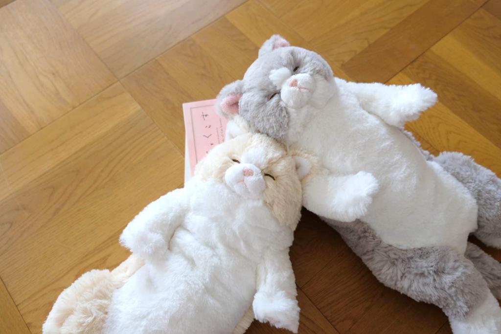 Sunlemon P-6472 Sleeping Lap Cat Plush Toy CR