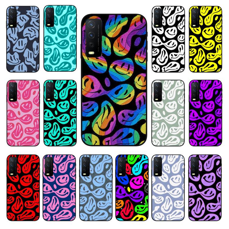 Чехол для телефона Trippy Smiley для VIVO Y31 Y21 Y70 Y21S Y20 Y72 1907 Y12 Y11S Y53S Y33S Y55 Y76 Y51 Y15S Y01 Funda