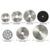Mini diamond cutting wheel set circular saw blade rotating cutting high speed steel saw blade woodworking tool accessories
