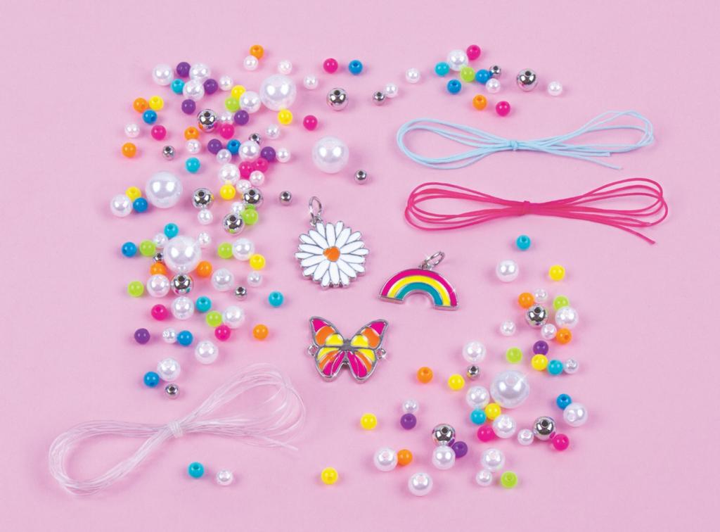 MAKE IT REAL Rainbow Treasur Bracelet Making Kit