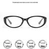 83001 Сверхлегкая ретро оправа для очков из TR90, Готовая для миопии, Защита от синего света, с вставными дужками