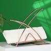 Yousheng Standing Metal Tissue Holder Geometric Heavy Duty Iron Dining Table Paper Towel Napkin Clip Dispenser Organizer Home Hotel Kitchen Supplies