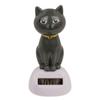 Nodding Animated Solar Figure Cat