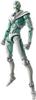 Medicos Super Action Statue Bizarre Adventure Part Hierophant Approximately PVC ABS Painted Action Figure "JoJo's 3" Green, 200mm, & & Nylon,