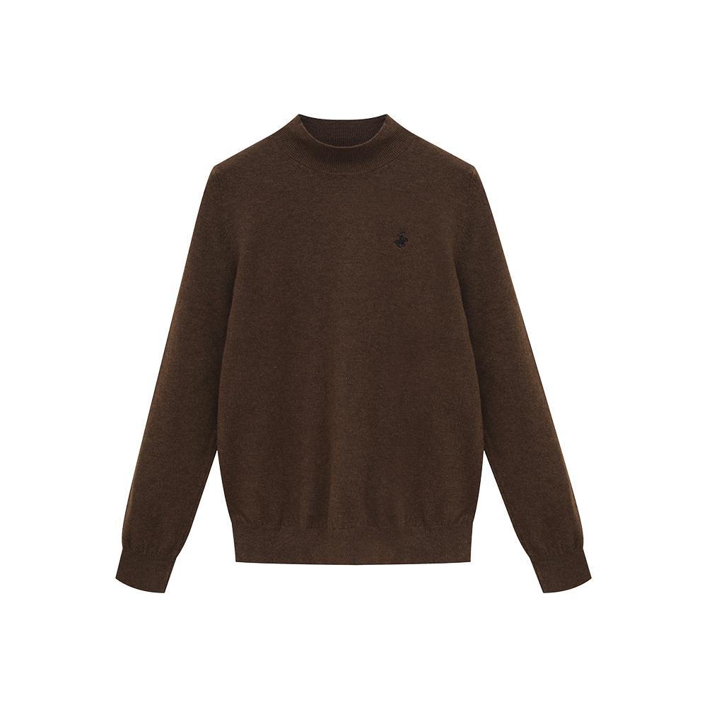 BHPOLOCLUB Women'S Soft Plain Mock Neck Knit Tk312