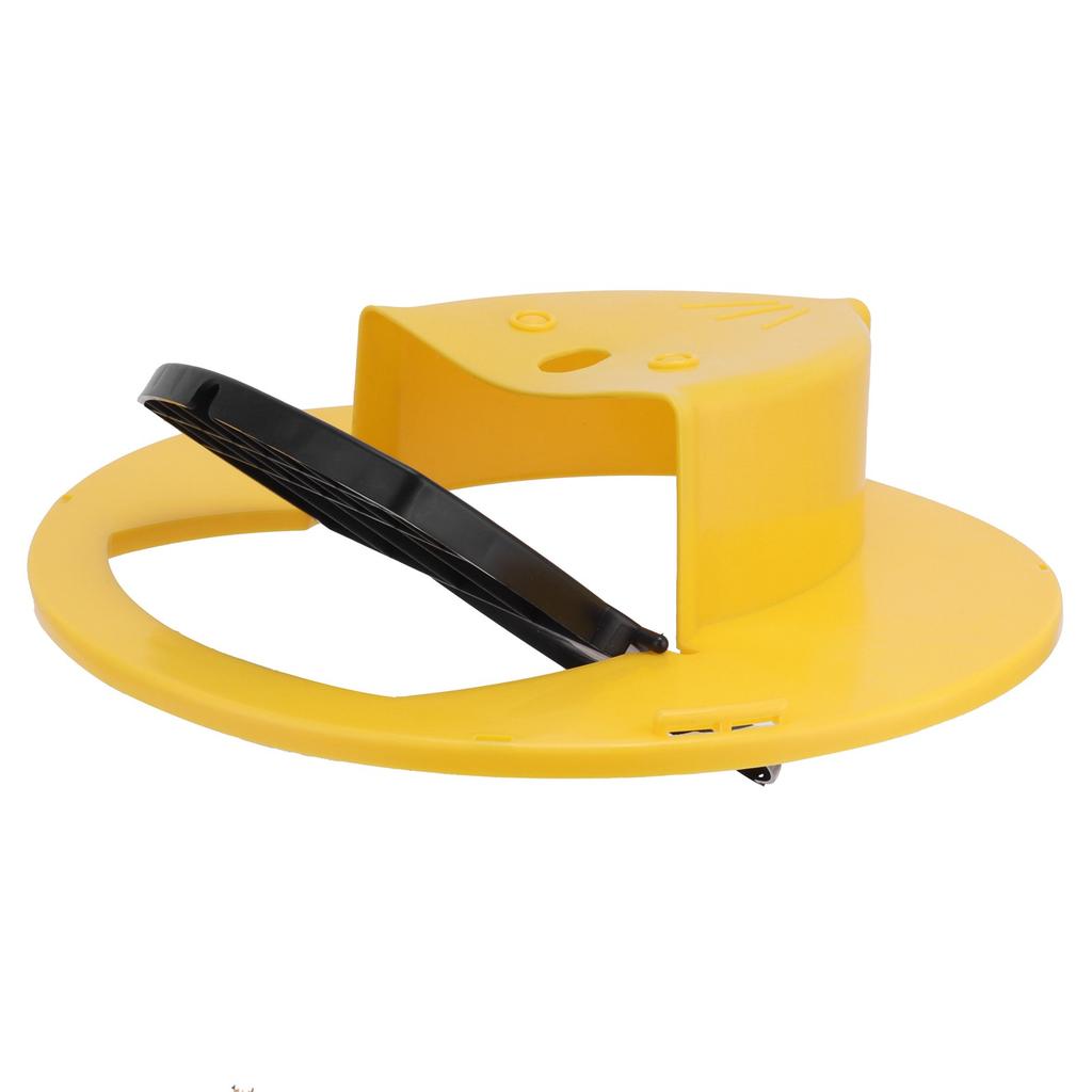 Переворачивающаяся крысоловка Прочная Автоматически перезагружающаяся мышеловка для помещения и улицы Ловец мышей Желтая