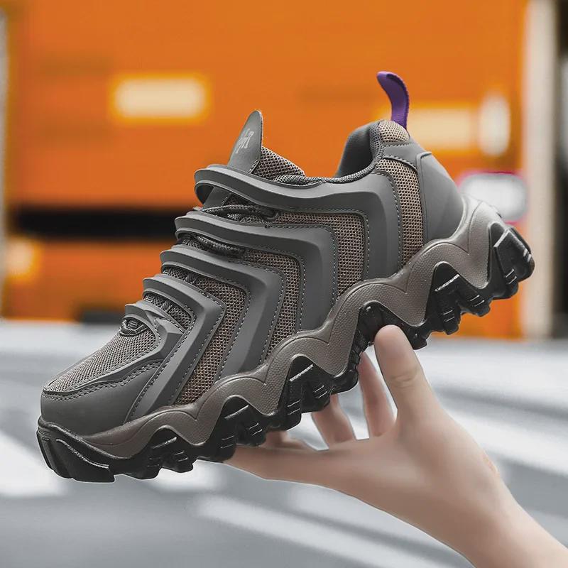 Корейский стиль Тренд Мужские низкие шикарные кроссовки Blade для бега