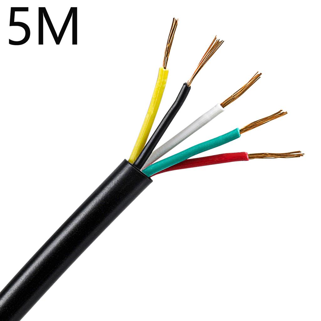 AOHEWEI Trailer Cable 13/7/5 Core 2/5 M Tow Rope Trailer Cable Black For Caravans Lorries Pkl Industry Trailer Accessories5