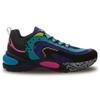 Li Ning V8 Скользкие, износостойкие, легкие низкие беговые кроссовки мужские Черно-сине-красные ARHP093-9
