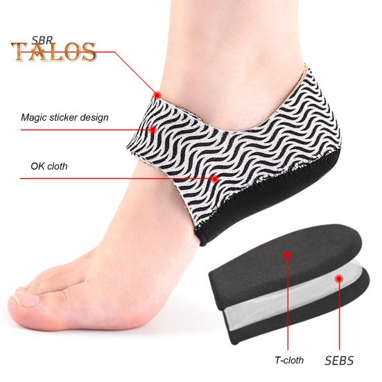 Подошвенный фасциит, пяточная чашечка, противоскользящая, протекторы для облегчения боли, поддержка пятки, амортизирующая подушка при ахиллите, сухая трещина на пятке, шпора