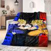 Dragon Ball Z Print Blanket Warm Comfortable Flannel Blanket Suitable for Bedrooms,Sofas, Beds,Chairs,Travel -QIAO32