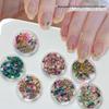 Nail Art Dried Flowers - Monet's Garden Petal Collection DIY Mixed Materials