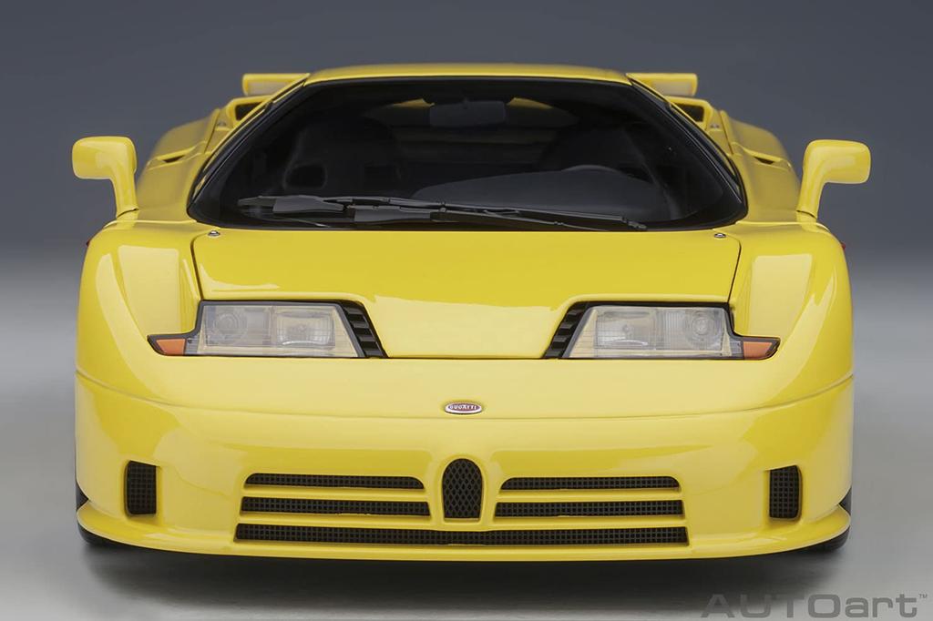 AUTOart Bugatti EB110 SS Желтый Готовый продукт 70918 1/18