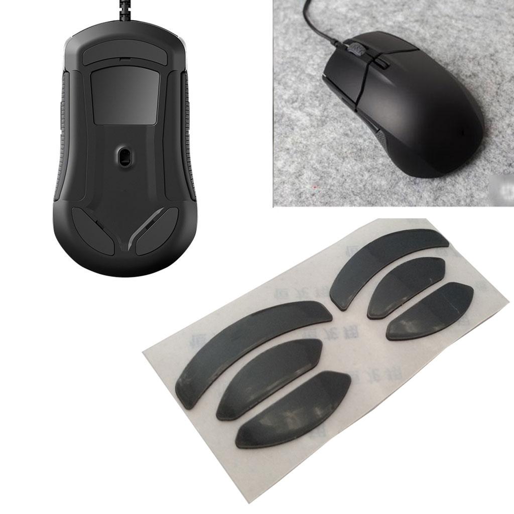2 шт. 0,6 мм Замените ножки мыши Накладки-скейты для мыши для Steel Series Sensei 310