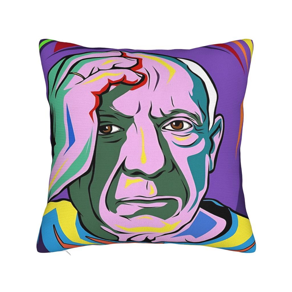 Pablo Picasso Art Pillow Cover Spanish Artist Vintage Pillow Case For Sofa Couch Bed Living Room Soft Pillowcases Gift