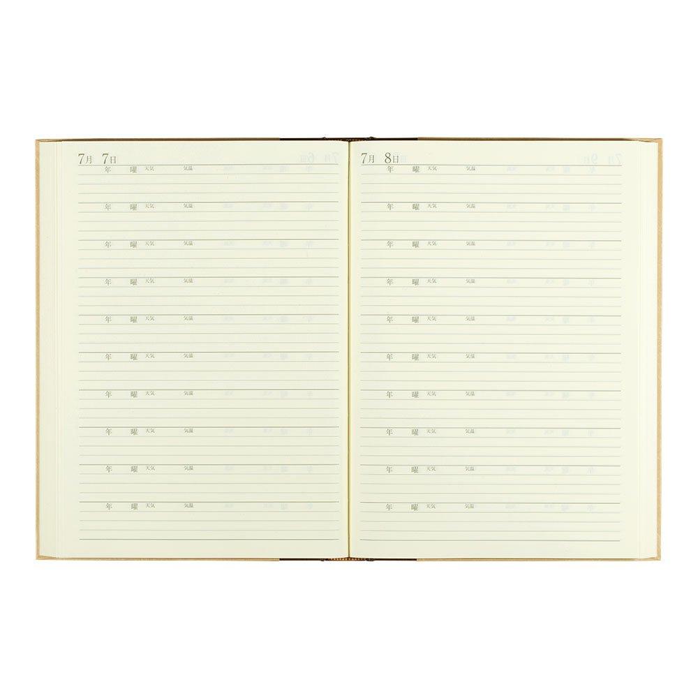 MIDORI 12109001A 10-Year Cloth-Bound Diary