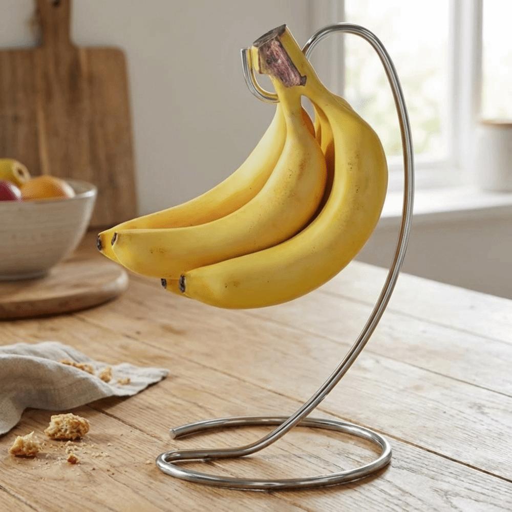 Creative Metal Banana Rack Space Saving Headphone Holder Hanging Kitchen Holder Cup Rack